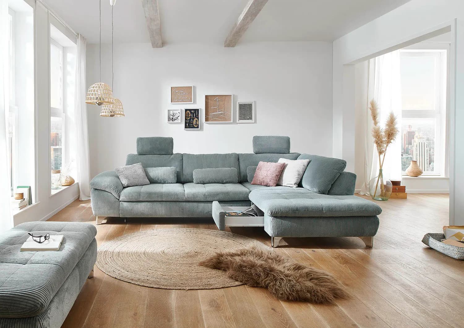 Ecksofa: Moderne Designs für jede Wohnlandschaft