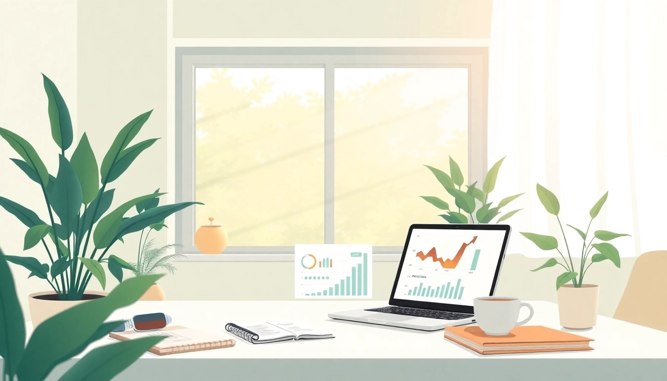 Transform your strategies with marketing für pflegedienste in a serene workspace.