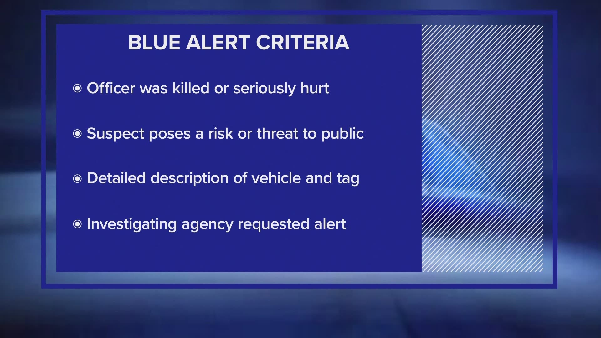 blue alert