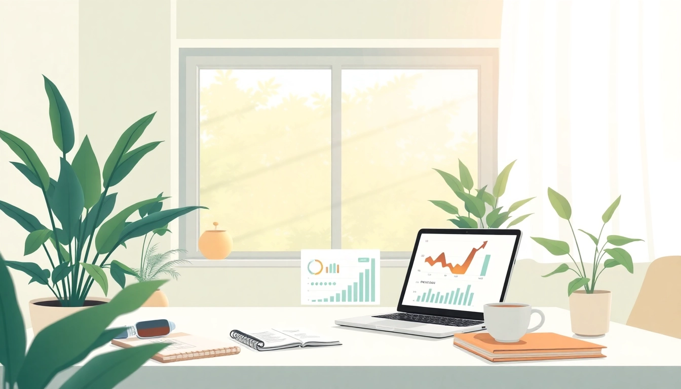 Transform your strategies with marketing für pflegedienste in a serene workspace.