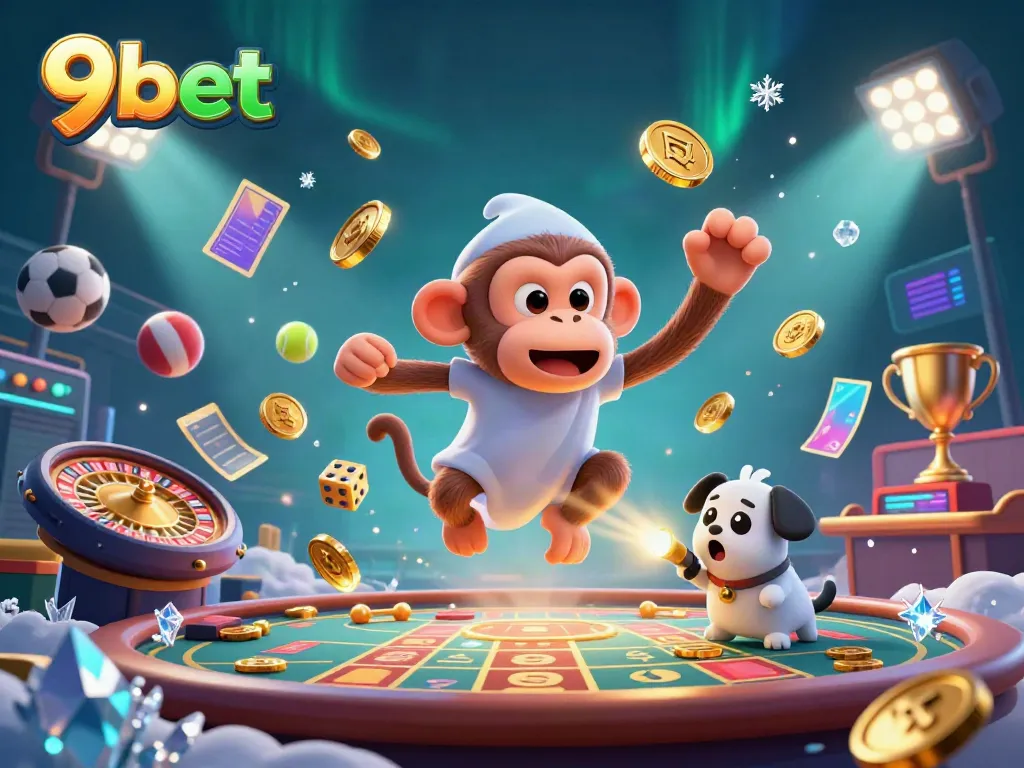 Experience excitement and wins at 9bet's live casino with thrilling characters and vibrant action.