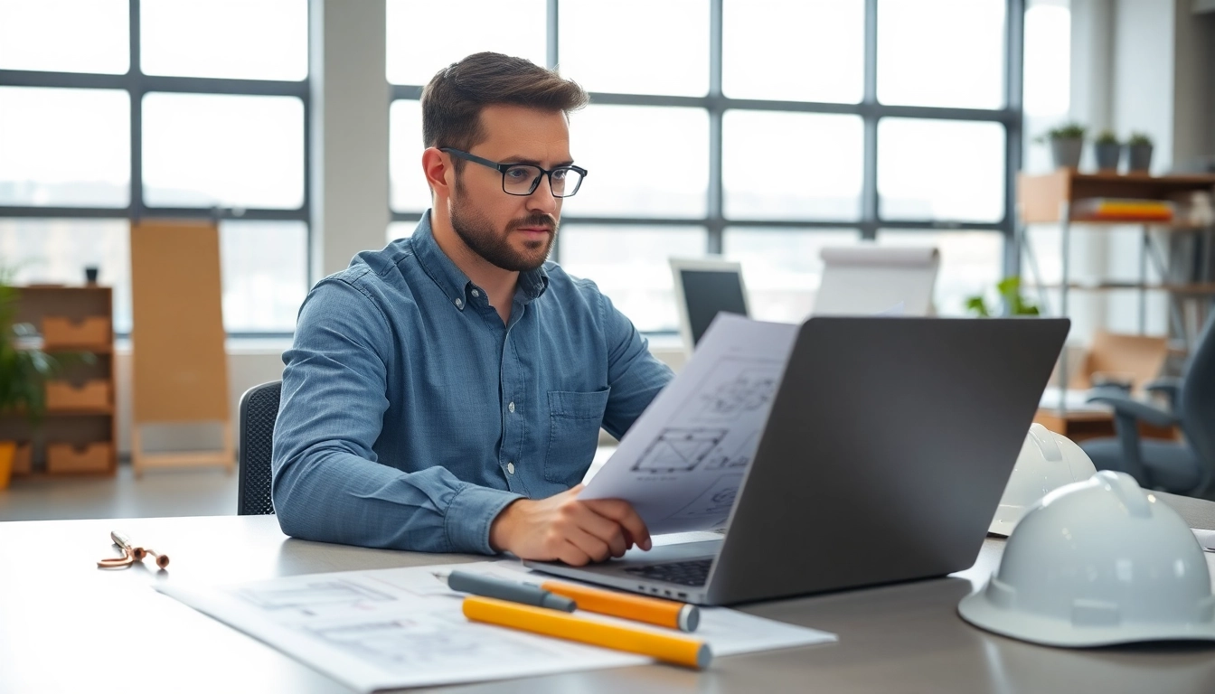 Headhunter Ingenieure sichtbar bei der Analyse von Projektdaten in einem modernen Büro.
