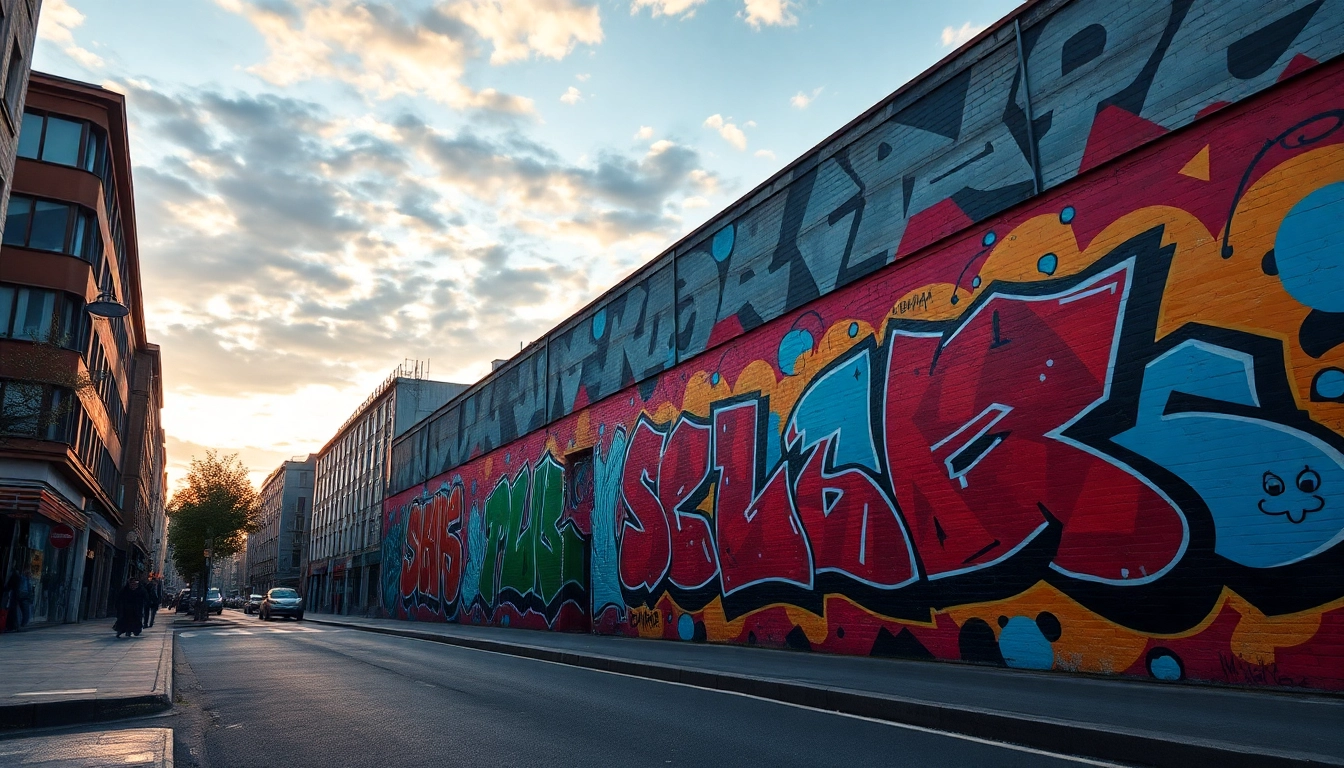 Entdecke die beeindruckende Graffiti Kunst in Köln mit lebhaften Murals im Stadtteil Ehrenfeld.