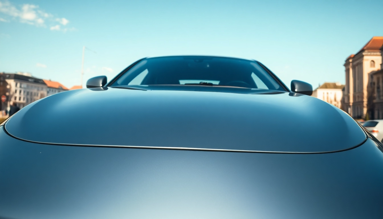 Selbstheilende Folie München schützt das Auto effektiv mit einer glänzenden Oberfläche.