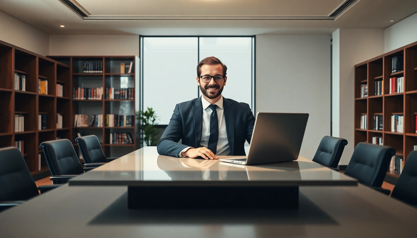 Headhunter Gastronomie bespricht Personalstrategien in einem modernen Büro