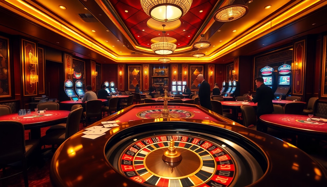 Experience the excitement of the b52 club with vibrant casino tables and engaging gameplay.