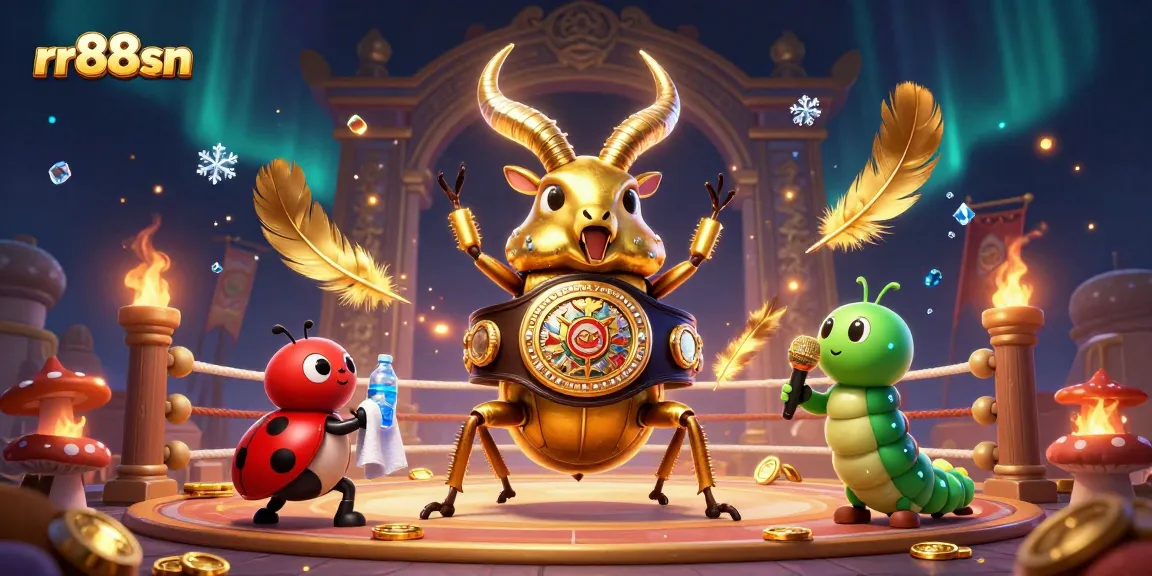 Engage in thrilling gameplay at rr88sn with unique characters and scattered casino elements.