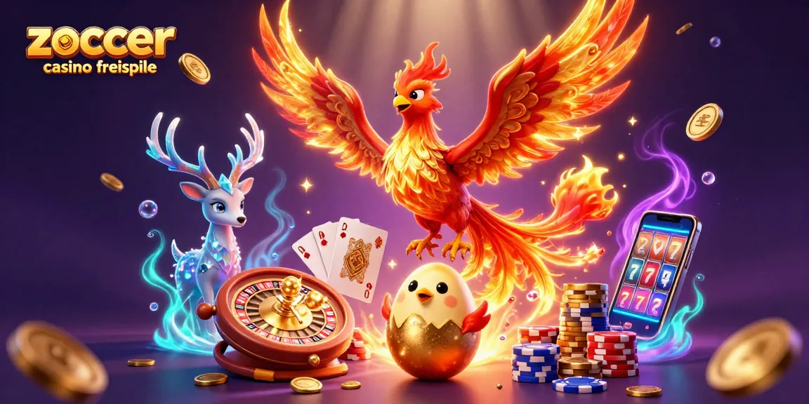 Experience zoccer casino freispiele with dynamic rewards from a vivid, enchanting casino scene.